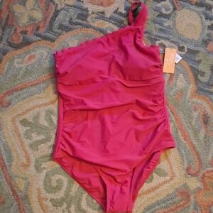 Kona Sol Womens One Piece Bodysuit - Vibrant Pink
